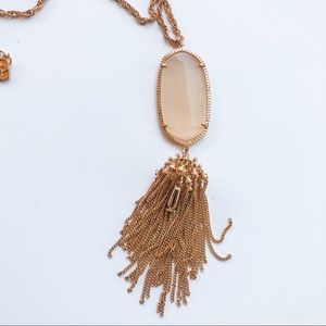 Kendra Scott Rose Gold Rayne Necklace